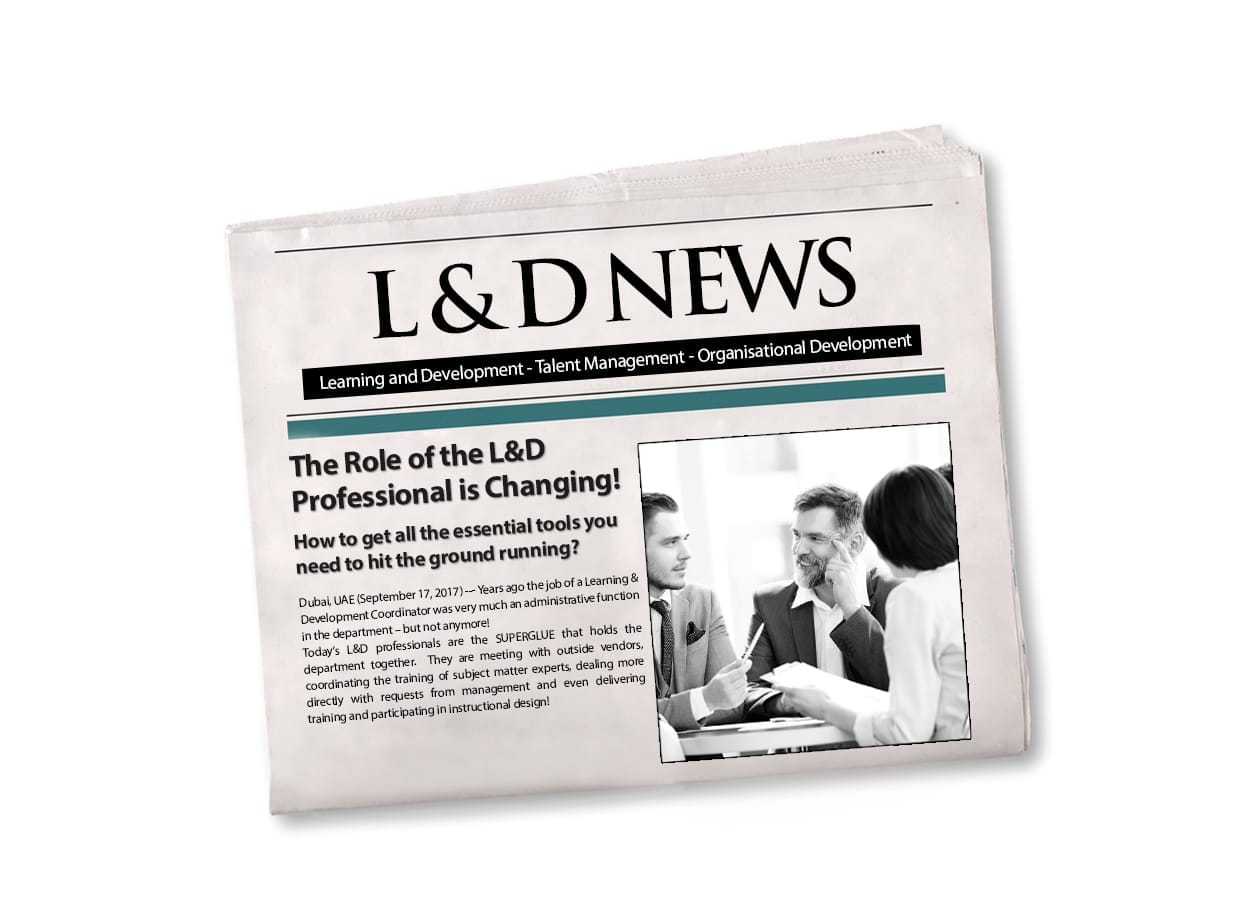 The Role of the LD Professional is Changing