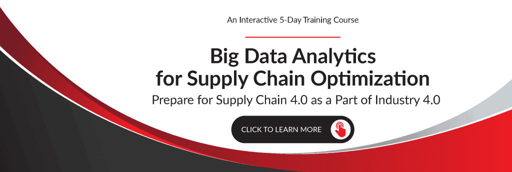Big Data Analyticsfor Supply Chain Optimization training course